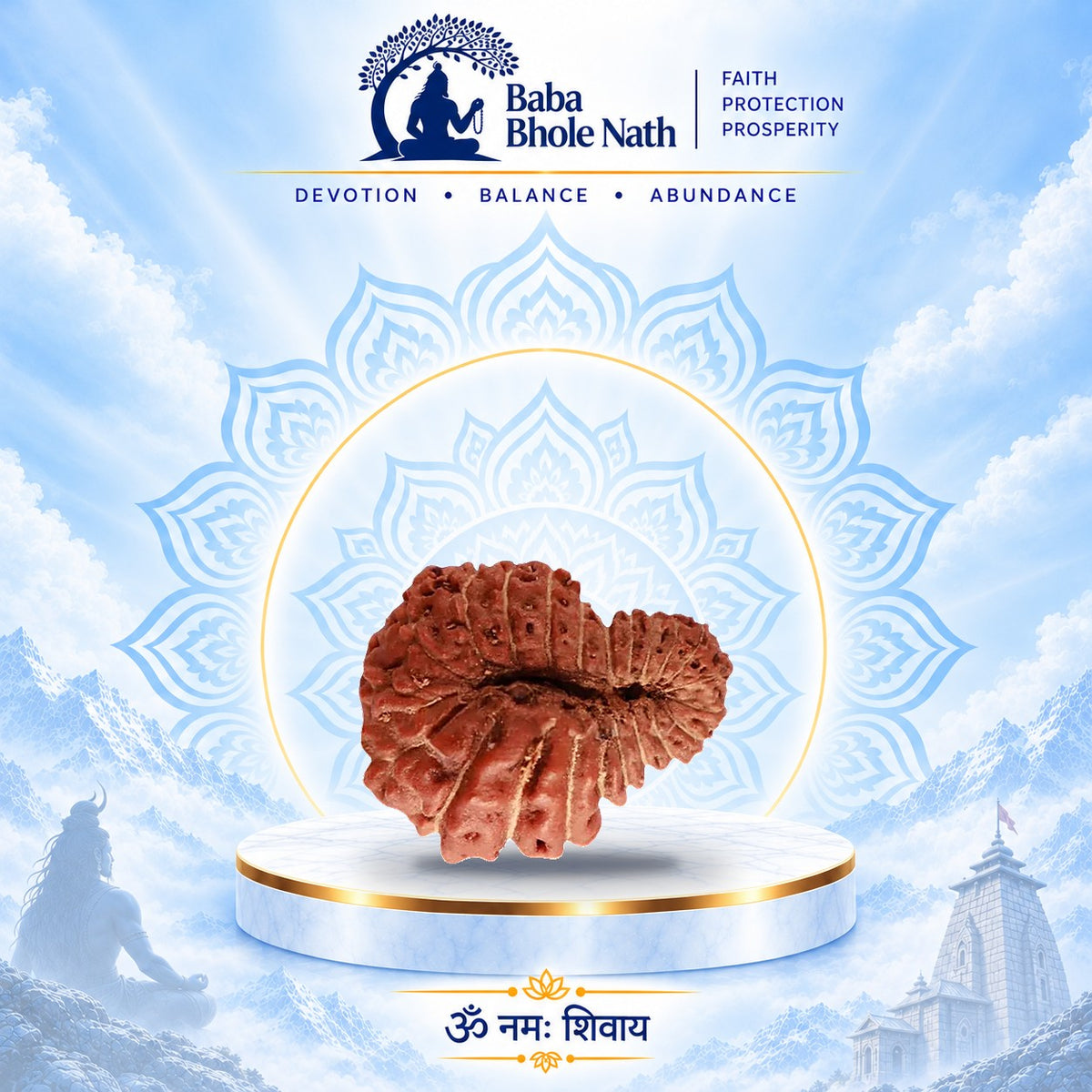 22 Mukhi Rudraksha Original Loose Bead (Indonesian)