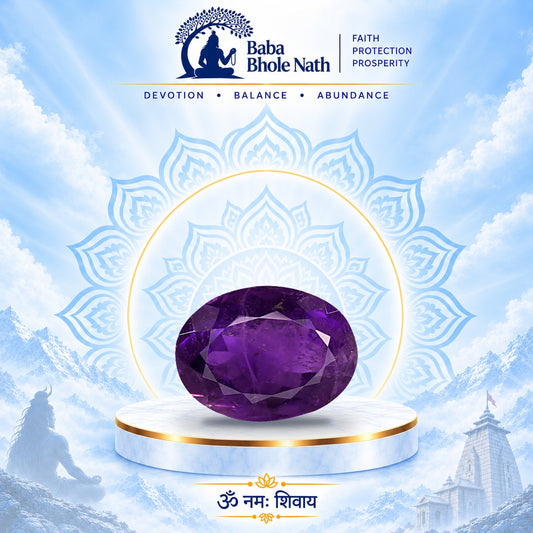 Amethyst Stone (Jamunia) | Baba Bhole Nath