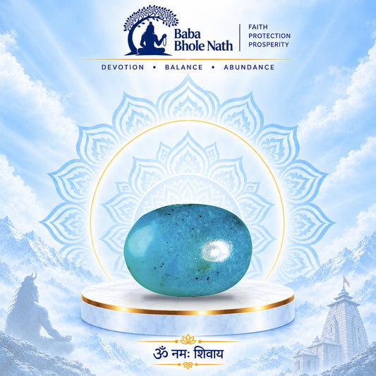 Irani Firoza (Turquoise) Stone | Baba Bhole Nath