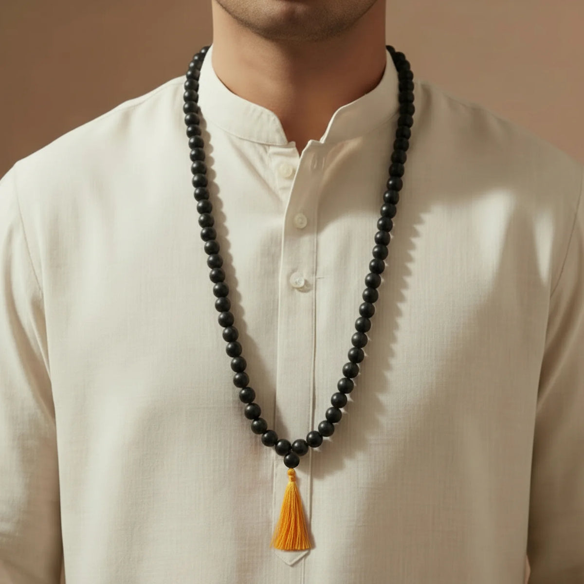 Karungali Malai 108 Beads Original Ebony Wood Japa Mala