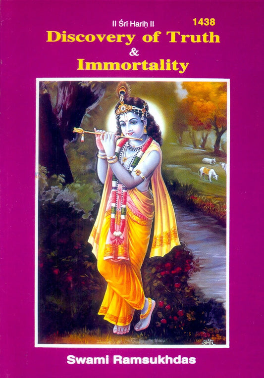 Discovery of truth & Immortality, English edition | Baba Bhole Nath