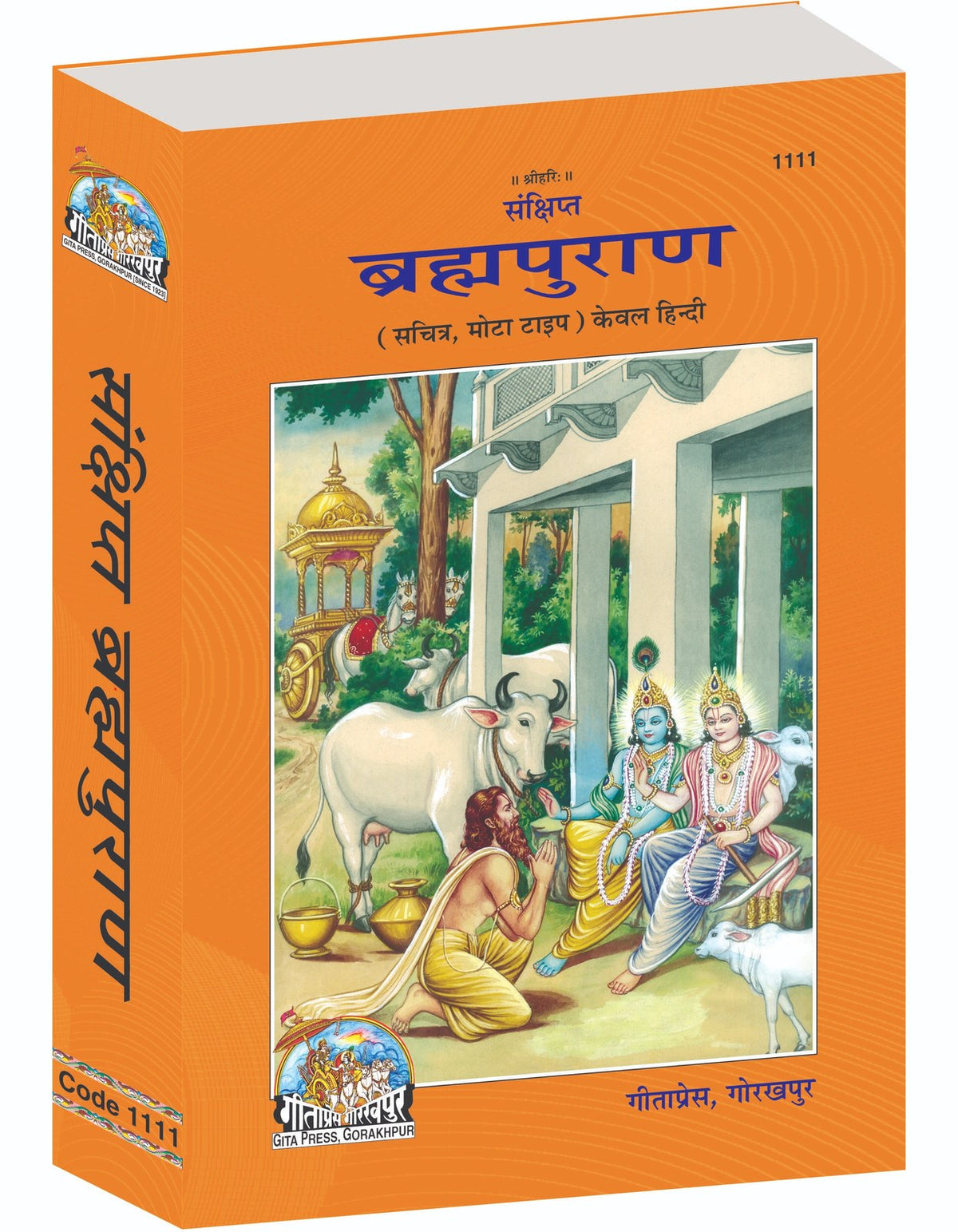 Sankshipt Brahma Purana, Illustrated Edition in Large Print, Hindi edition | Baba Bhole Nath