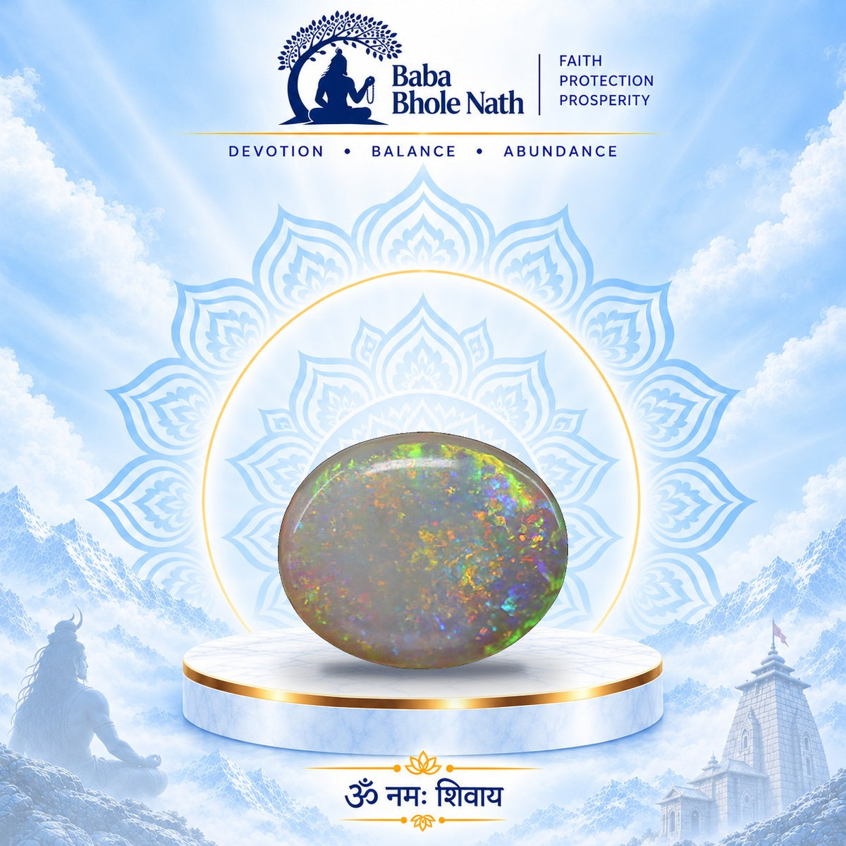 Opal Stone | Baba Bhole Nath